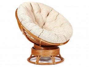 Кресло-качалка Papasan w 23/01 B с подушкой Cognac, ткань Старт в Ноябрьске - noyabrsk.магазин96.com | фото