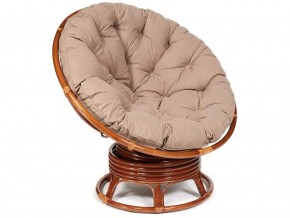 Кресло-качалка Papasan w 23/01 B с подушкой Pecan, экошерсть Коричневый в Ноябрьске - noyabrsk.магазин96.com | фото