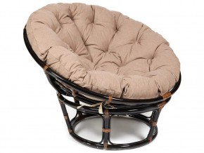 Кресло Papasan 23/01 W с подушкой Antique brown, экошерсть Коричневый в Ноябрьске - noyabrsk.магазин96.com | фото