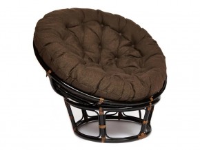 Кресло Papasan 23/01 W с подушкой Antique brown, ткань Коричневый в Ноябрьске - noyabrsk.магазин96.com | фото