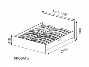 Кровать 1600х2000 ортопедическое основание в Ноябрьске - noyabrsk.магазин96.com | фото