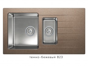 Мойка комбинированная Tolero twist TTS-890 Темно-бежевый 823 в Ноябрьске - noyabrsk.магазин96.com | фото