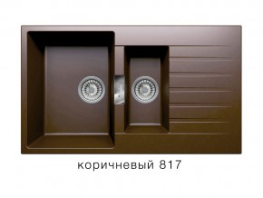 Мойка кварцевая Tolero Loft TL-860 Коричневый 817 в Ноябрьске - noyabrsk.магазин96.com | фото